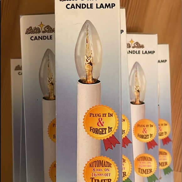 Holiday window candles - Picture 2 of 2